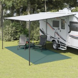 Covor pentru cort, verde, 5x2,5 m GartenMobel Dekor