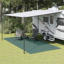 Covor pentru cort, verde, 5,5x2,5 m GartenMobel Dekor