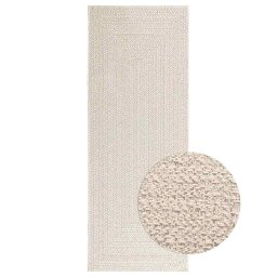 Covor „ZIZUR” crem aspect iuta pentru interior si exterior GartenMobel Dekor