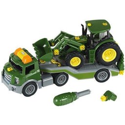 Theo Klein Transporter mit John Deere-Traktor - 3908