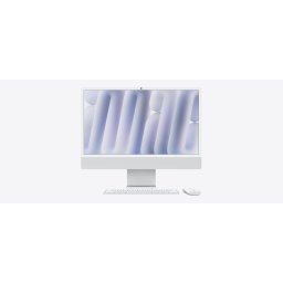 iMac 4.5K Retina (2024) AIO, Apple M4 Deca Core, 24 inch, RAM 24GB, SSD 1TB, Apple M4 10 core, macOS Sequoia, INT KB, Silver