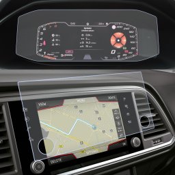 Seat Ateca 2023+ Set Folii de Protectie pentru Ceasuri si Navigatie 8.25" inch - HD-Premium FoliaTa