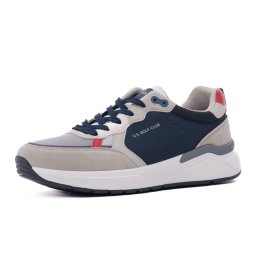Pantofi barbati sport din piele ecologica, POLO U.S. GOLF, S26-A00US4614 400 NAVY, bleumarin