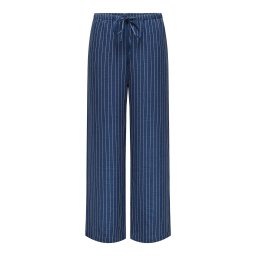 JDY Pantaloni 'JDYPower' albastru marin / alb