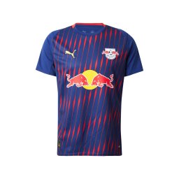 PUMA Tricot 'RB Leipzig 25/26' safir / galben închis / roșu cranberry / alb