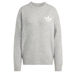 ADIDAS ORIGINALS Pulover 'Athletic Dept' gri / alb murdar