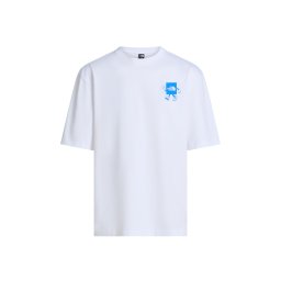 THE NORTH FACE Tricou albastru / alb