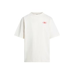 THE NORTH FACE Tricou roșu / alb