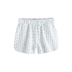 Next Pantaloni albastru / verde mentă / roz / alb