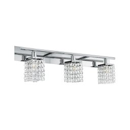Eglo 97748 - Aplică perete baie LED de cristal AREQUITO 3xG9/3W/230V