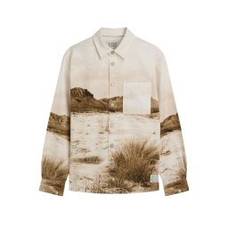 SCOTCH & SODA Cămaşă Scenery Overshirt 182127 270 longhorn sepia