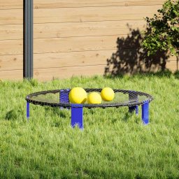 Set plasa rotunda cu 3 mingi si pompa suplimentara, Ø90x20 cm GartenMobel Dekor