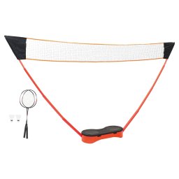 Set badminton 2 rachete/plasa/cutie de depozitare 292x30x152 cm GartenMobel Dekor