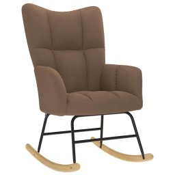 Scaun balansoar, maro, material textil GartenMobel Dekor