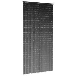 Perdele usa cu insecte gri închis 90x220 cm bambus GartenMobel Dekor