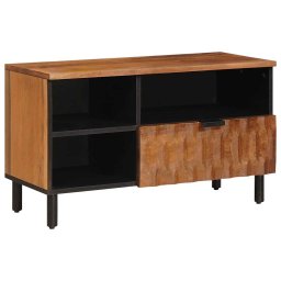 Cabinet TV cu sertar Finisaj Acacia Maro 80 x 33 x 46 cm GartenMobel Dekor