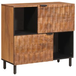 Bufet Finisaj Acacia Maro 80 x 33 x 75 cm Lemn de mango solid GartenMobel Dekor