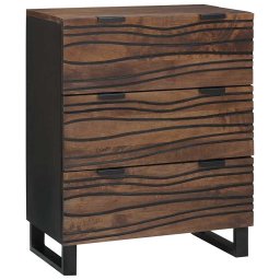 Bufet cu sertar Maro 60 x 33.5 x 75 cm Lemn masiv de mango GartenMobel Dekor