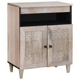 Bufet Alb 33.5 x 60 x 75 cm GartenMobel Dekor