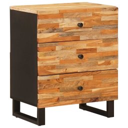 Dulap pentru pat Maro 50 x 33 x 62 cm Lemn de mango solid GartenMobel Dekor