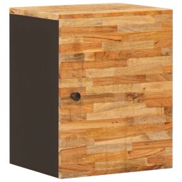 Dulap Suspendat pentru Baie cu usa natural 38 x 33 x 48 cm GartenMobel Dekor