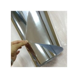 Folie auto autocolanta PVC crom argintiu oglinda 1.52 x 1 m