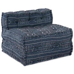 Unitate de canapea modulara Imprimare Indigo 70 x 70 x 56 cm GartenMobel Dekor
