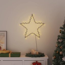 Lumini de Craciun Silueta de ren 80 LED-uri alb cald GartenMobel Dekor