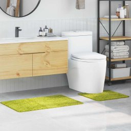 Set de mochete anti-derapante pentru baie 2 pcs Verde PP GartenMobel Dekor