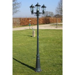 Felinar de gradina Preston 215 cm Verde închis GartenMobel Dekor