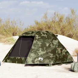 Cort de pescuit pentru 3 persoane, camuflaj, rezistent la apa GartenMobel Dekor