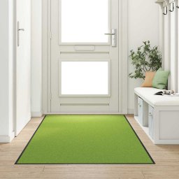 Covoras de intrare Verde si Negru 120 x 300 cm Poliamida si PVC GartenMobel Dekor
