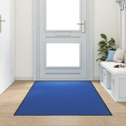 Covoras de intrare Albastru si Negru 120 x 250 cm GartenMobel Dekor