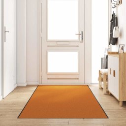 Covoras de intrare Altele Portocaliu si negru 120 x 350 cm GartenMobel Dekor