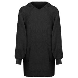 Hanorac patura KINN Negru L Bumbac GartenMobel Dekor