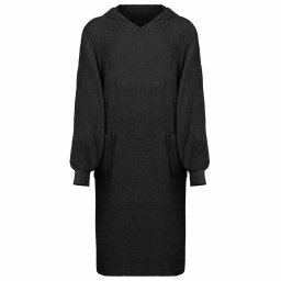 Hanorac patura KINN Negru XL Bumbac GartenMobel Dekor