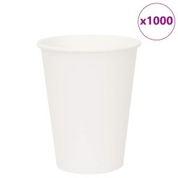 Cesti de cafea din hartie 1000 buc 12 oz 300 ml alb GartenMobel Dekor