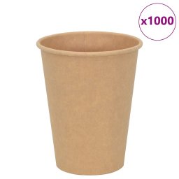Cesti de cafea din hartie 1000 buc 12 oz 300 ml maro GartenMobel Dekor