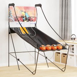 Masina arcade de baschet cu 4 mingi pentru 2 jucatori GartenMobel Dekor
