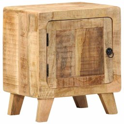Noptiera 40x32x46 cm lemn masiv Mango brut GartenMobel Dekor