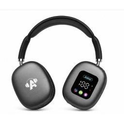 Casti wireless Andowl Q EM60 Bluetooth display LED control tactil sunet stereo HiFi