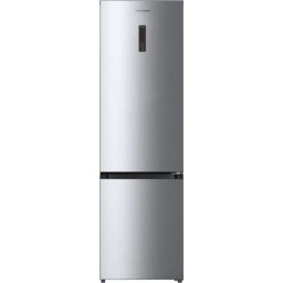 Combina frigorifica HEINNER HCNF-HM377INVXC, 377 L, Clasa C, No Frost, Inverter, Dual Fresh Zone, Control electronic, Iluminare LED, 200 cm, Inox