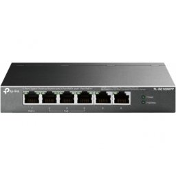 Switch TP-LINK TL-SG1006PP, 6 porturi (3 PoE+, 1 PoE++), Black