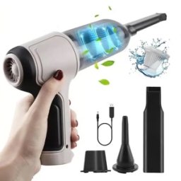 Mini Aspirator Auto Portabil 3 în 1