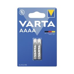 Set 2 x Baterie alcalina Varta AAAA / LR61 de 1.5V 640mAh