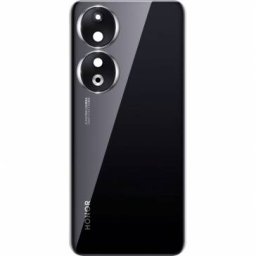 Capac Baterie cu geam camera foto pentru Honor 90 Negru