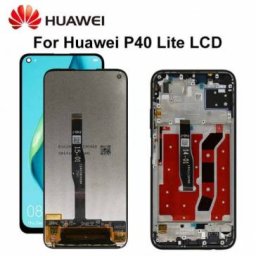 Display cu touchscreen Huawei P40 Lite Negru