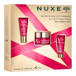 Set Nuxe Merveillance Lift, Crema lifting pentru fata 50 ml + Crema de ochi 15 ml + Crema de noapte 15 ml