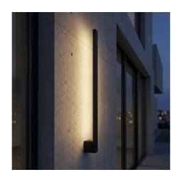 Kanlux 45870 - Aplica LED de exterior YALTE LED/9W/230V 3000/4000/6500K IP54 negru