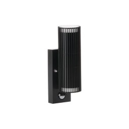 Kanlux 46203 - Aplică de exterior cu senzor RADILO, spot de perete, 2xGU10/11W/230V, IP44, negru